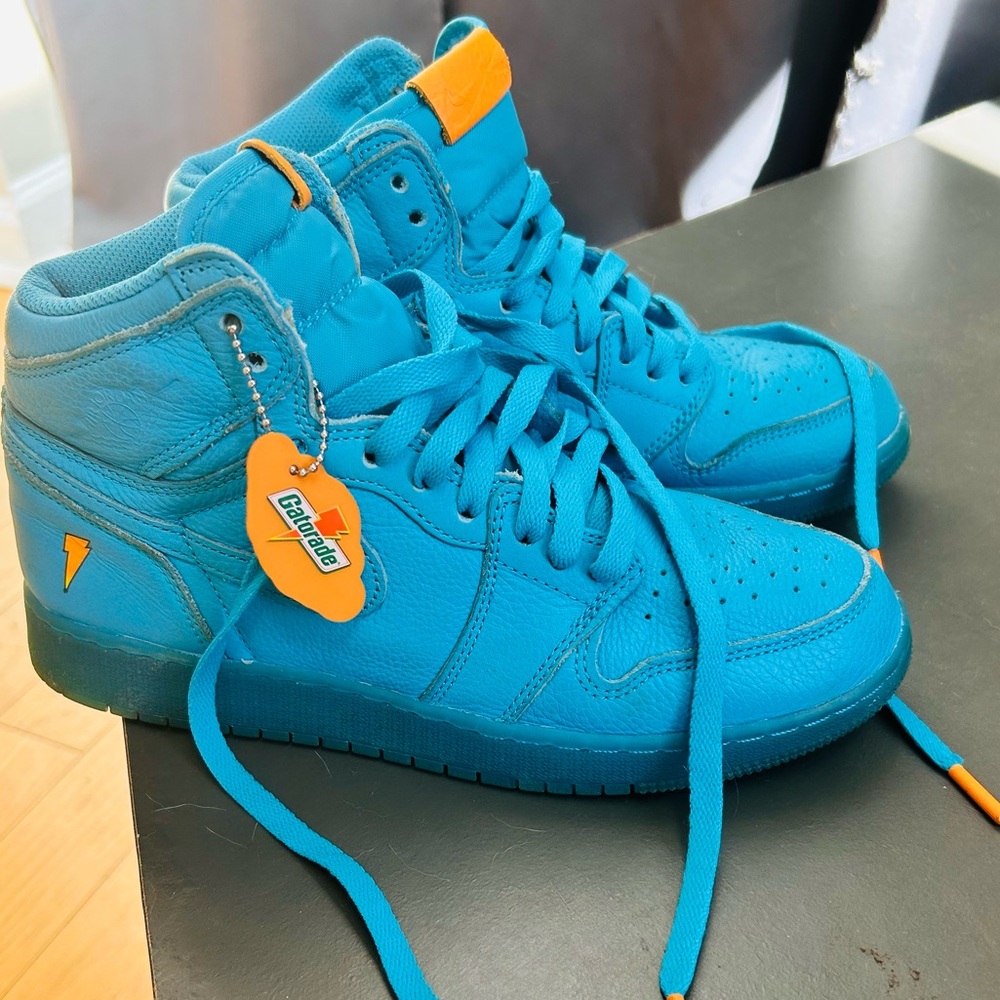 SALE~Air Jordan 1 Retro High OG Gatorade High-Top Sneakers with Hang Tag/No Box